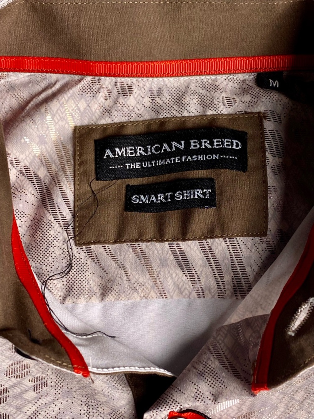 American Breed Men’s Brown Smart Shirt - Brown